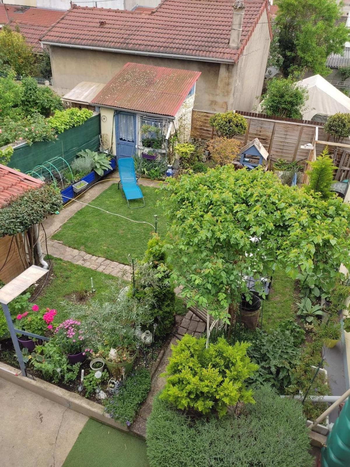 Un Deux Pieces Et Un Jardin A Villejuif Buitenkant foto